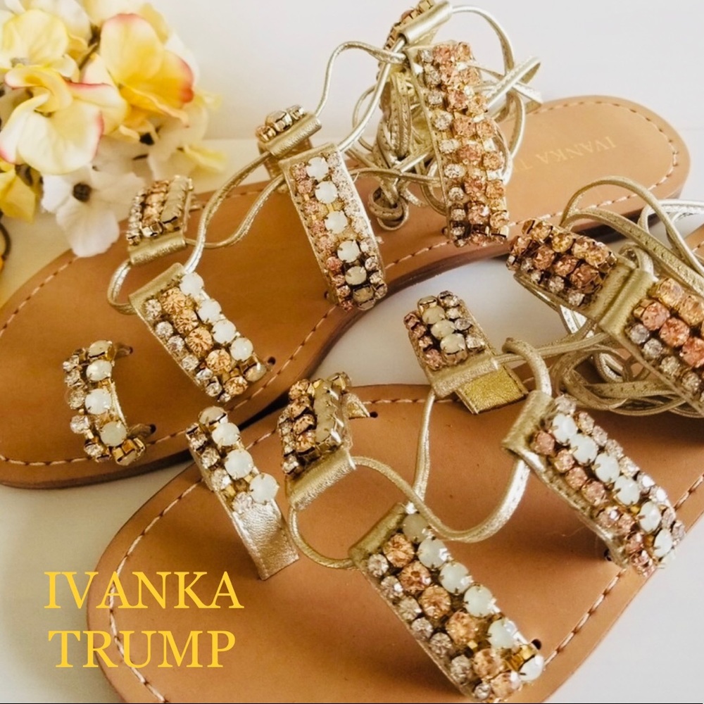 IVANKA TRUMP - GLADIATOR SANDALS